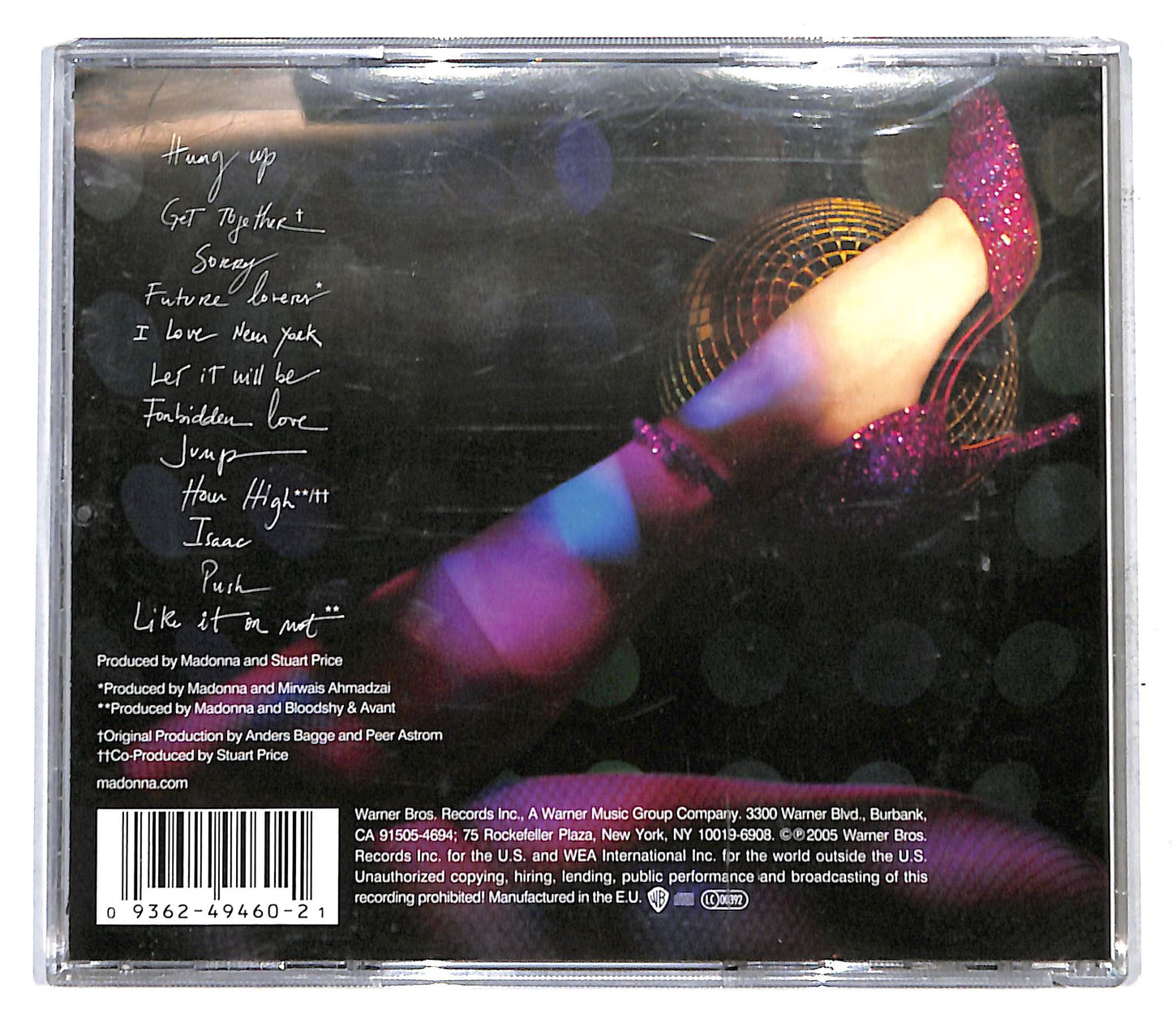 EBOND Madonna - Confessions On A Dance Floor CD CB040336