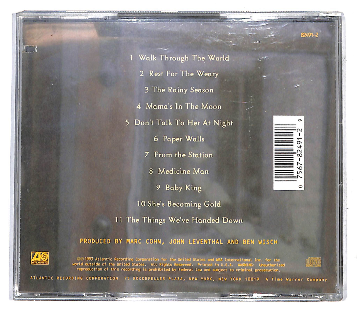 EBOND Marc Cohn - The Rainy Season CD CB040347