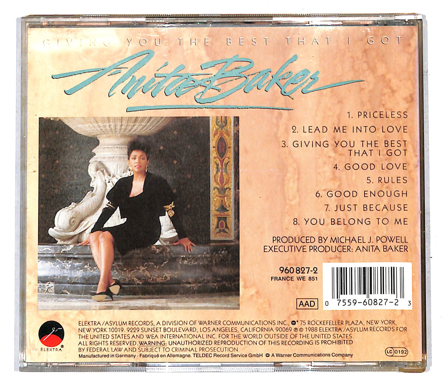 EBOND Anita Baker - Giving You The Best That I Got CD CB040348