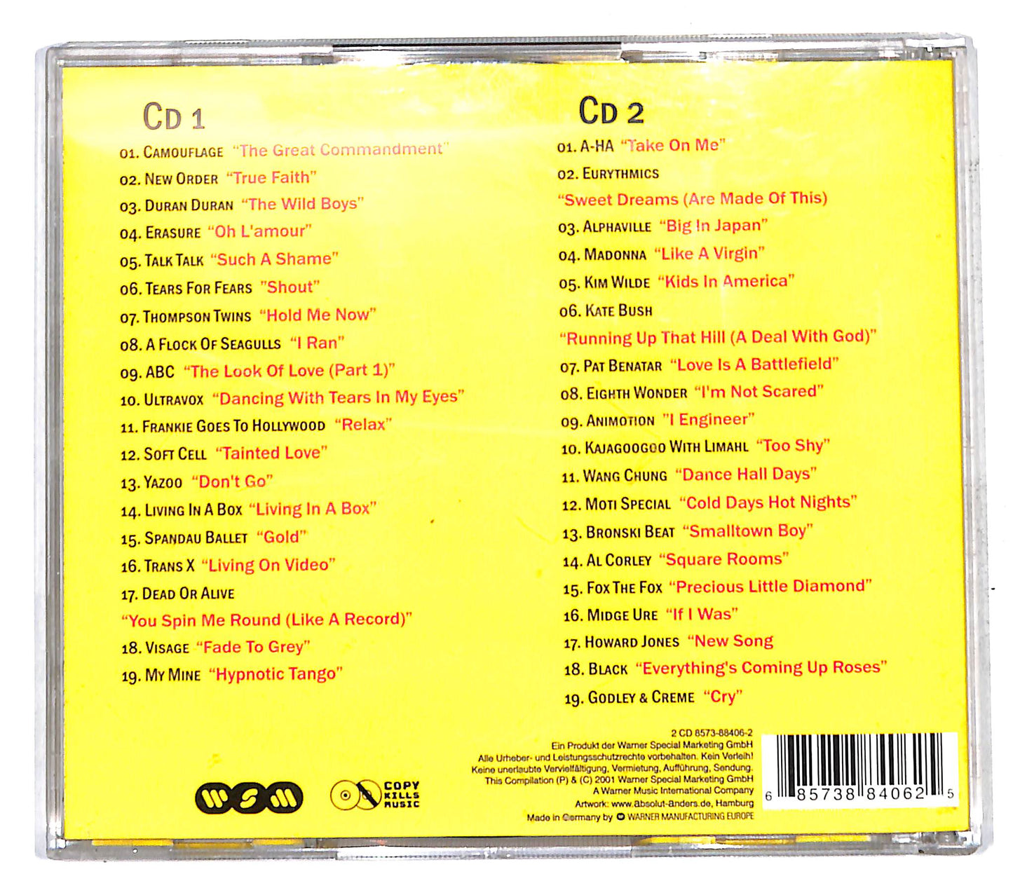 EBOND Various - Don't Stop The 80's CD CB040356