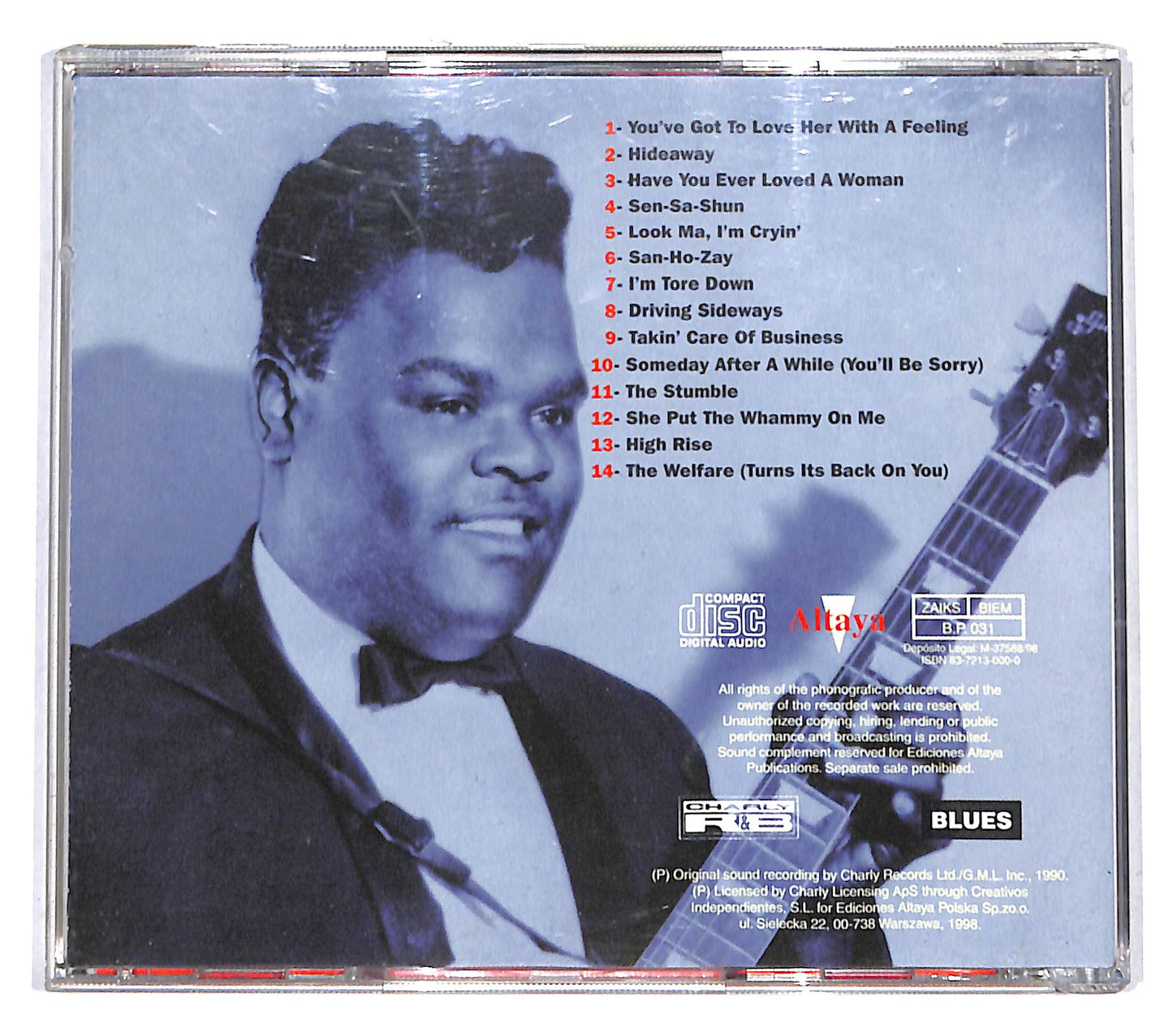 EBOND Freddy King - Texas Sensation CD CB040702