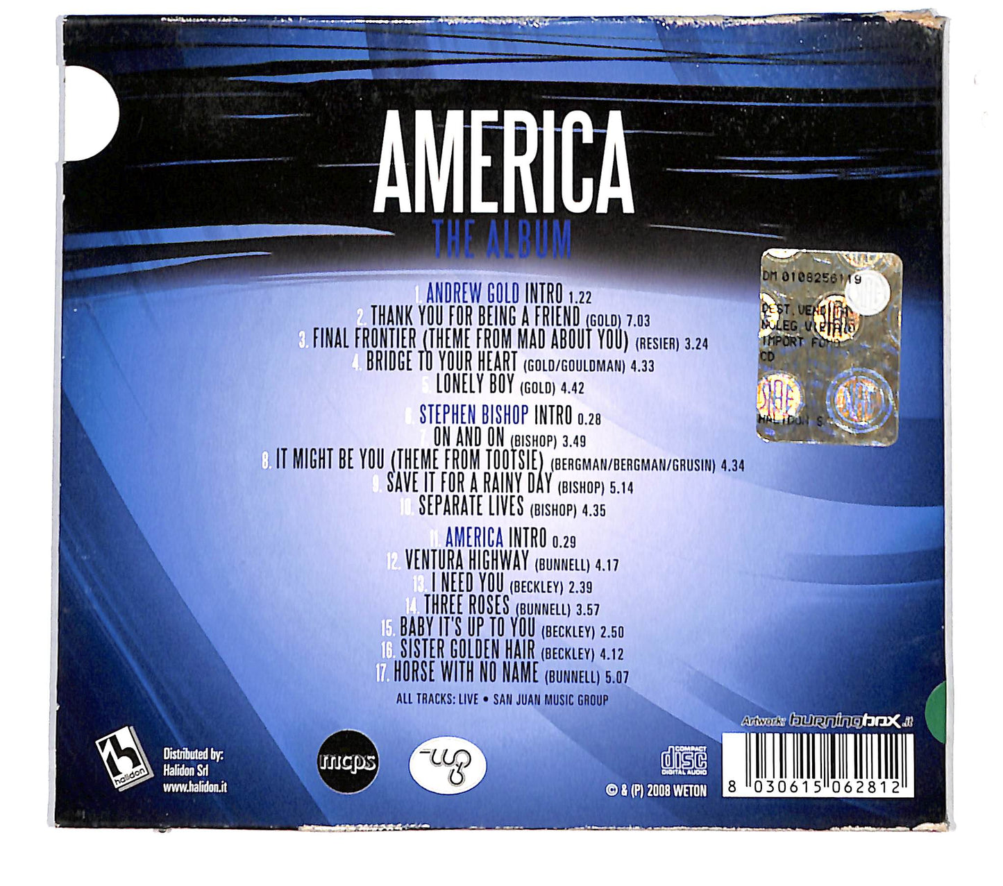 EBOND America - The Album CD CB040745