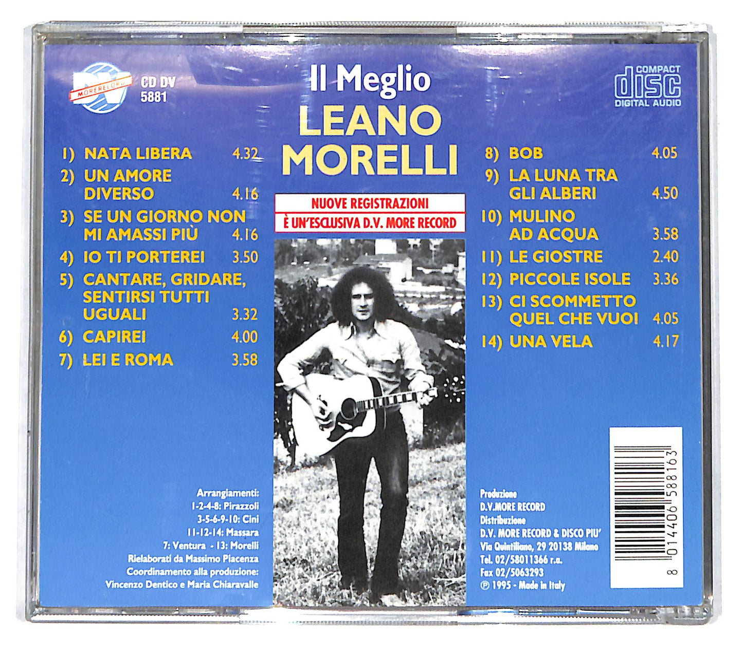 EBOND Leano Morelli - Nata Libera - Il Meglio CD CB040911