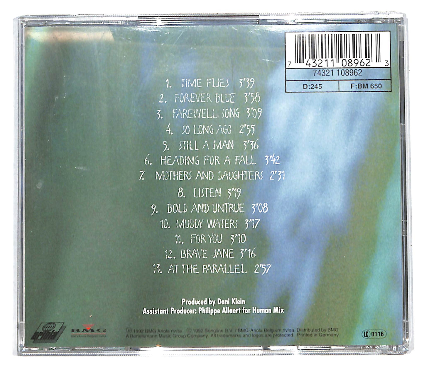 EBOND Vaya Con Dios - Time Flies CD CB040918