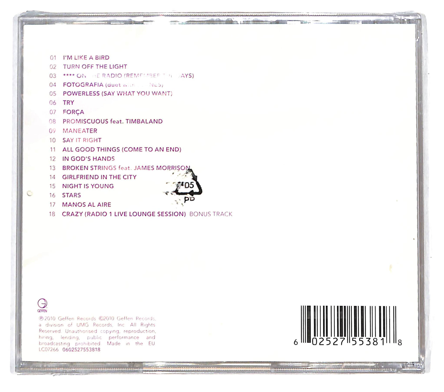 EBOND Nelly Furtado - The Best Of Nelly Furtado CD CB040923