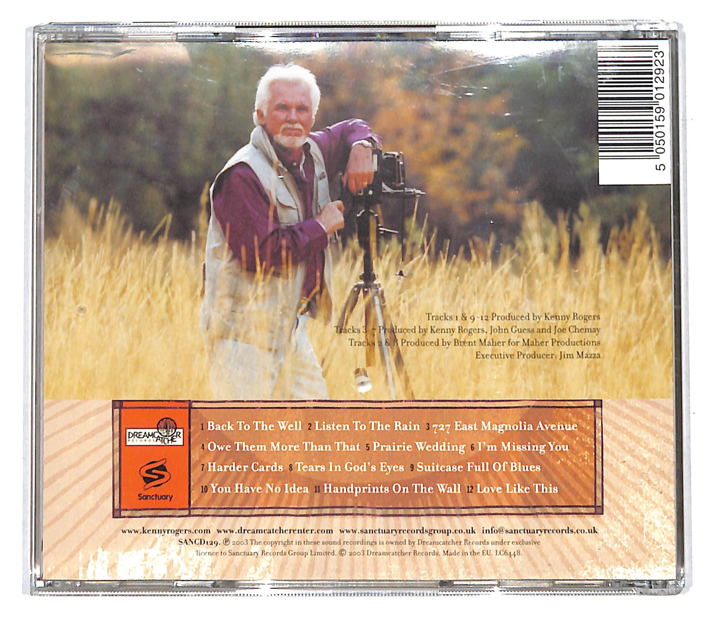 EBOND Kenny Rogers - Back To The Well CD CB040931