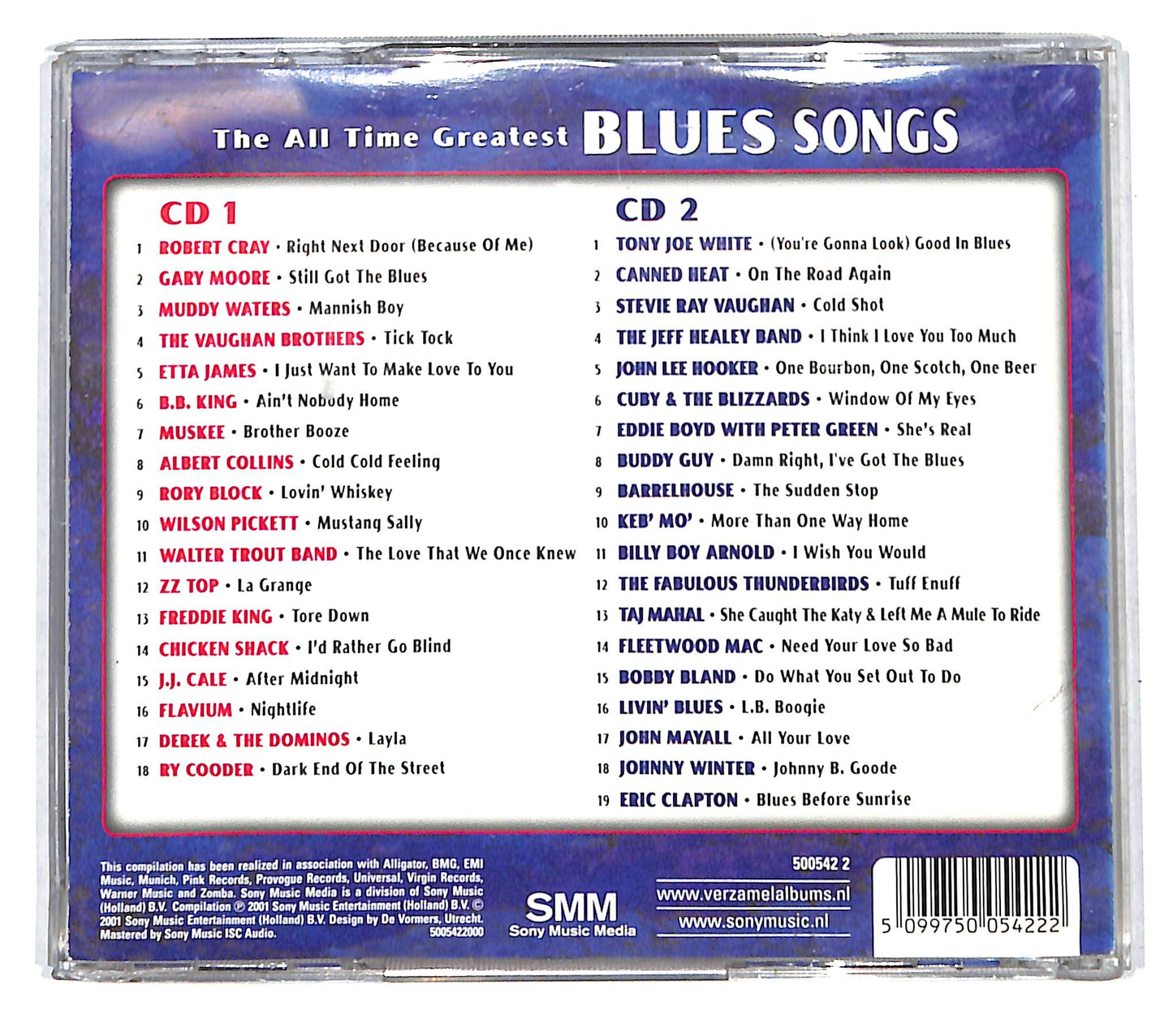 EBOND Various - The All Time Greatest Blues Songs CD CB040935