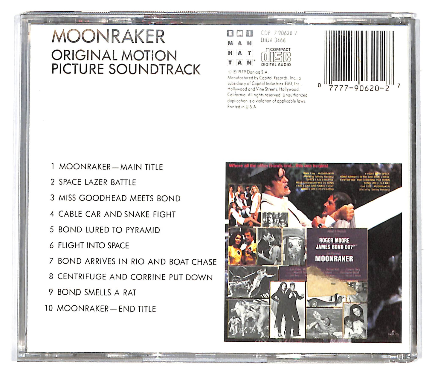 EBOND John Barry - Moonraker (Original Motion Picture Soundtrack) CD CB040943