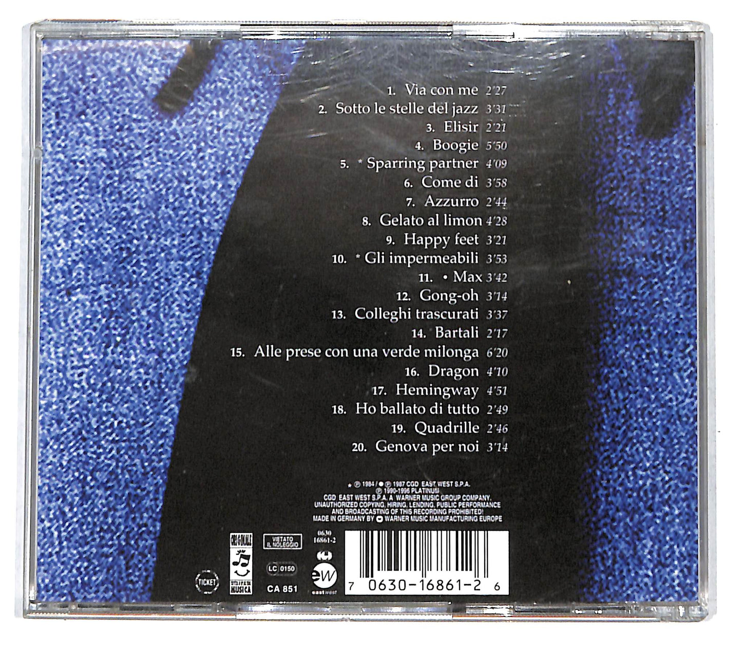 EBOND Paolo Conte - The Best Of CD CB040947