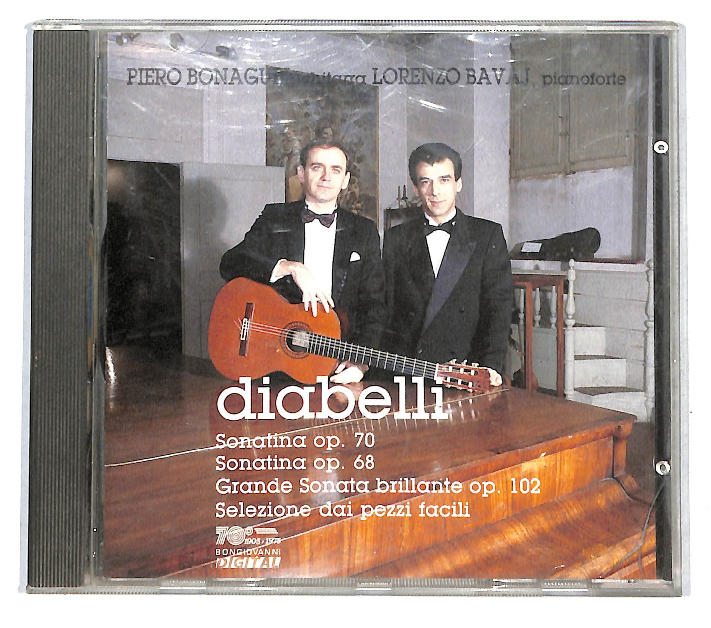 EBOND DIabelli - Sonata op 68 - Sonata op.70 EDITORIALE CD CB040957