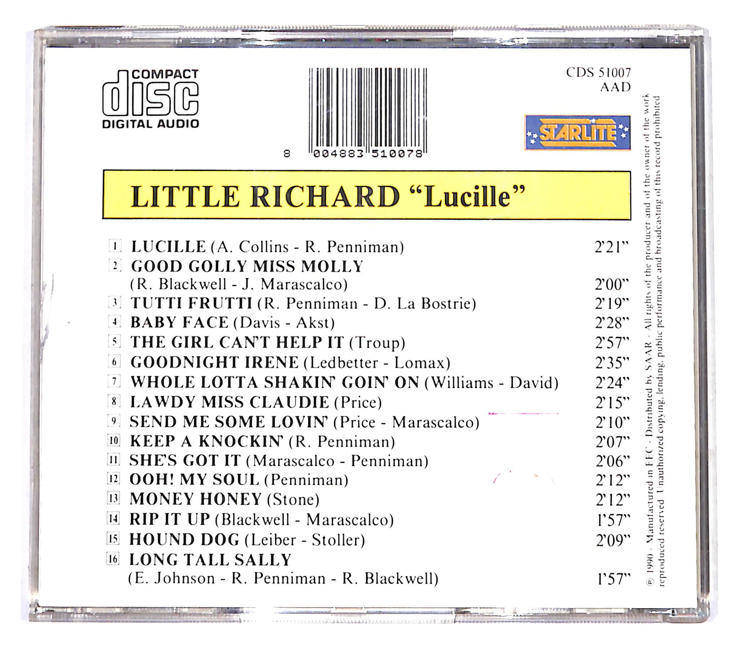 EBOND Little Richard - Lucille CD CB041113