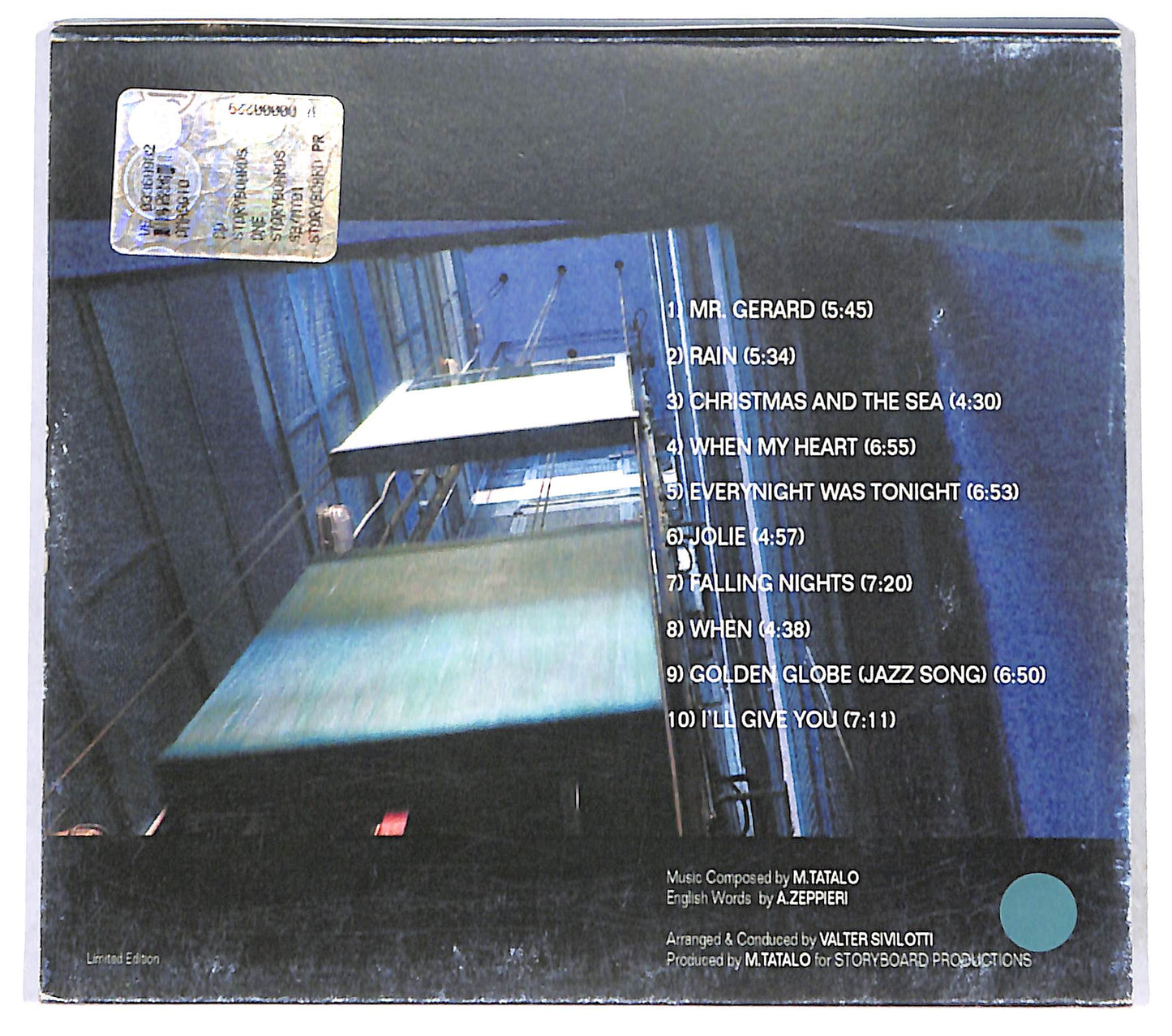 EBOND Maurizio Tatalo - Storyboards One CD CB041133