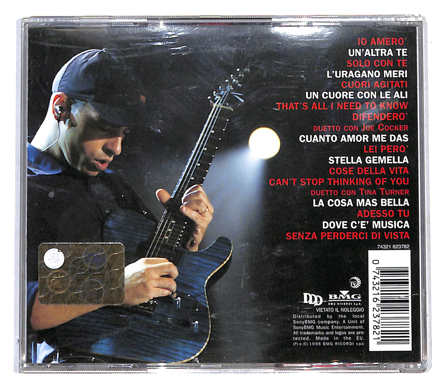 EBOND Eros Ramazzotti - Eros Live CD CB041348