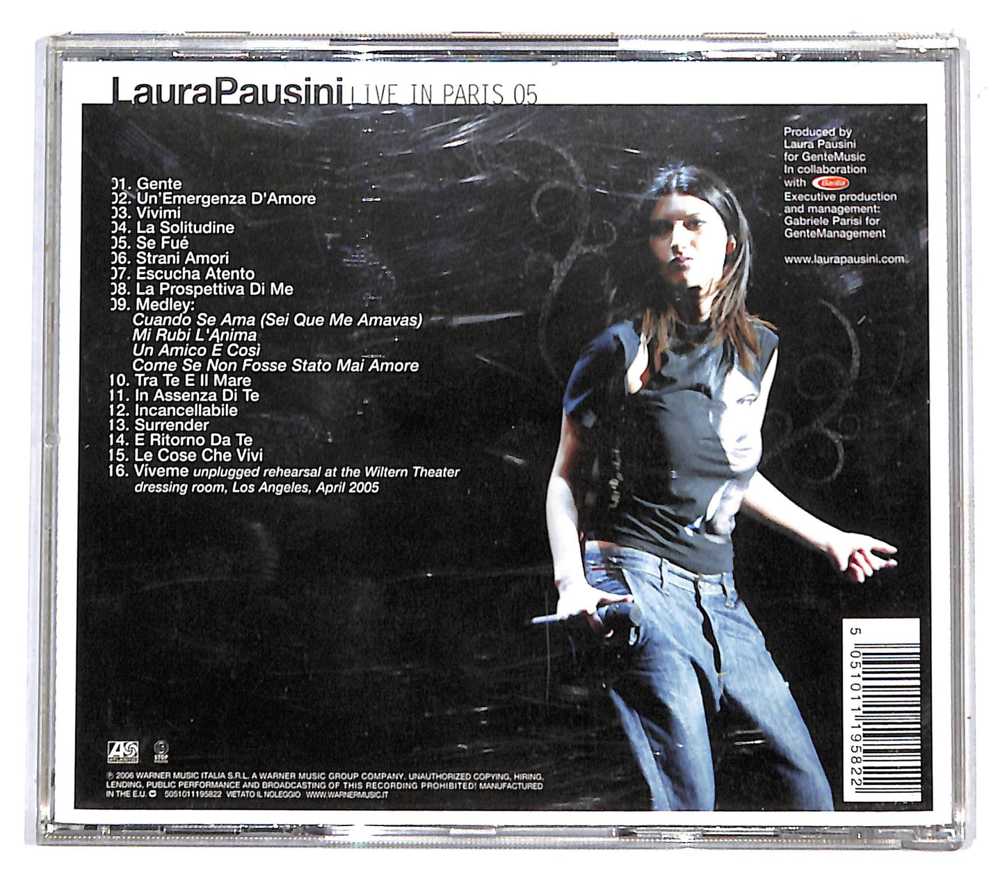 EBOND Laura Pausini - Live In Paris 05 CD CB041354