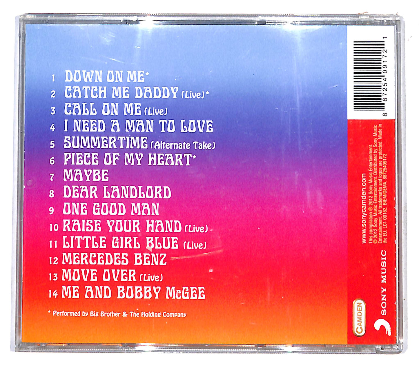 EBOND Janis Joplin - Piece Of My Heart - The Collection CD CB041357