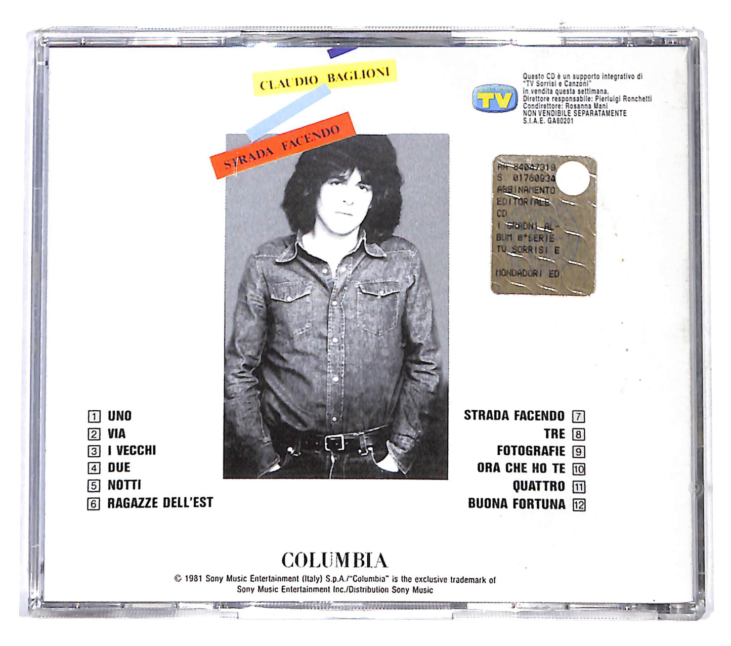 EBOND Claudio Baglioni - Strada Facendo EDITORIALE CD CB041511