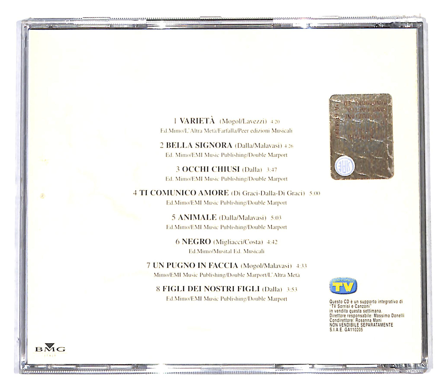 EBOND Gianni Morandi - Varieta EDITORIALE CD CB041532
