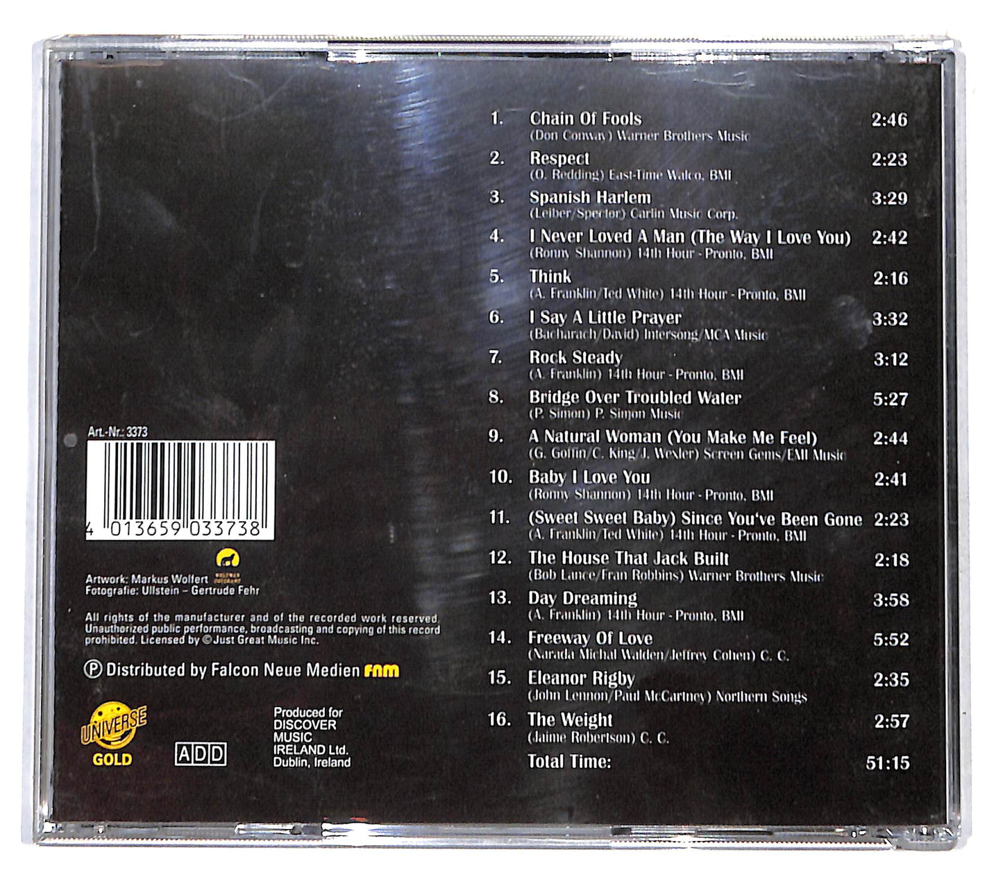EBOND Aretha Franklin - Queen Of Soul CD CB041534
