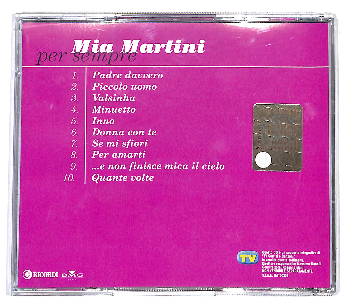 EBOND Mia Martini - Per Sempre CD CB041544