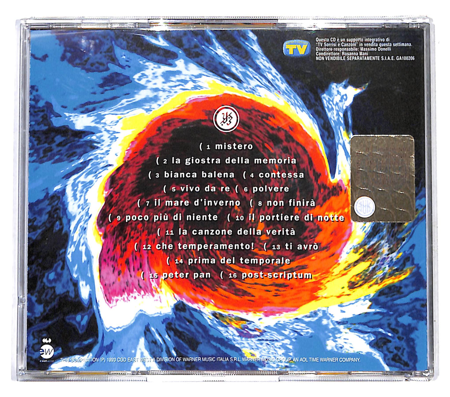 EBOND Enrico Ruggeri - La Giostra Della Memoria EDITORIALE CD CB041545