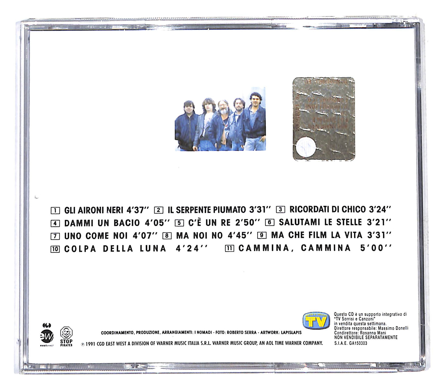 EBOND Nomadi - Gente Come Noi EDITORIALE CD CB041552