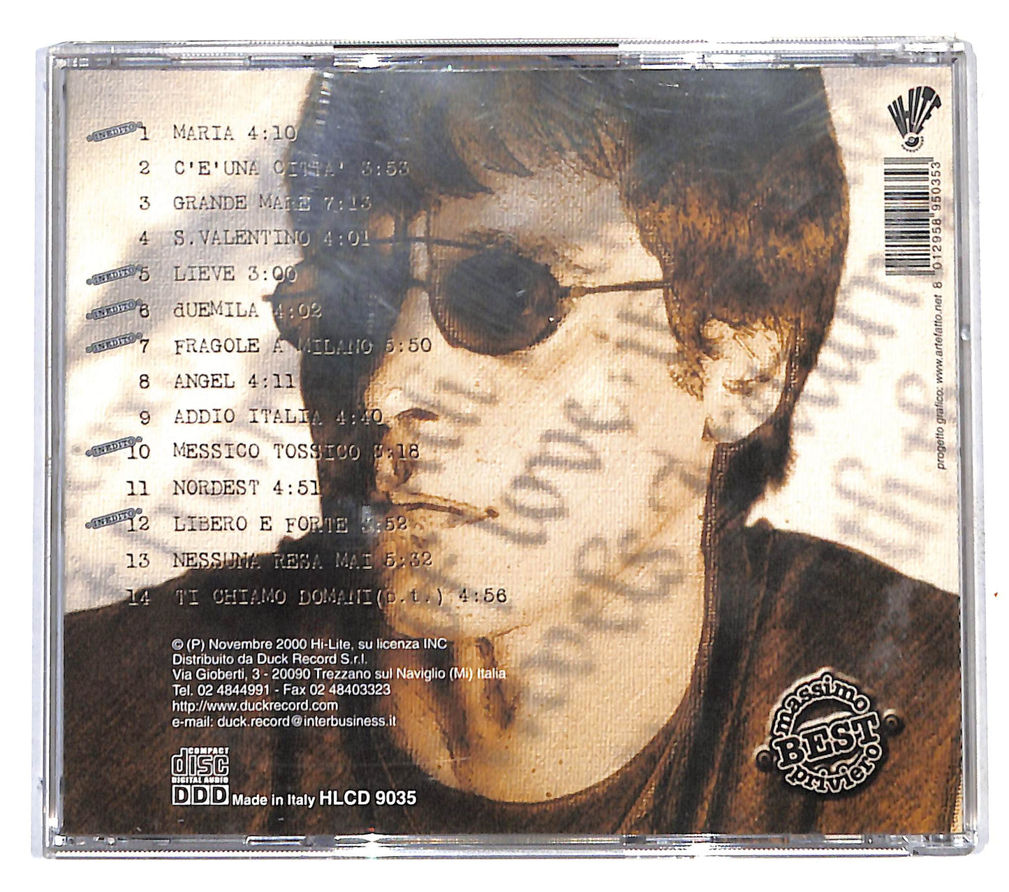 EBOND Massimo Priviero - Poetika CD CB041559