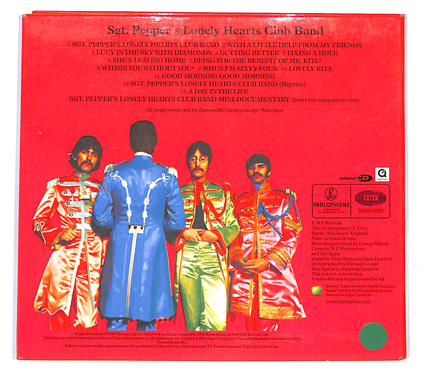 EBOND The Beatles - Sgt. Pepper's Lonely Hearts Club Band DIGIPACK CD CB041908