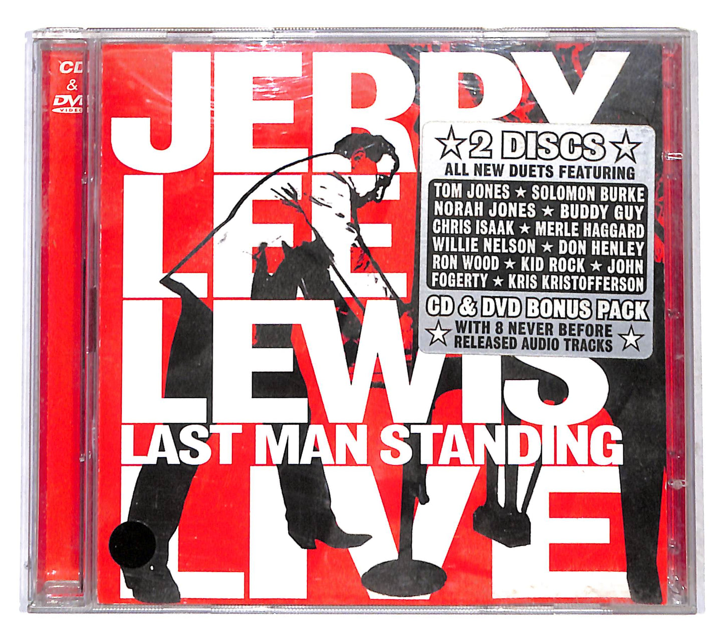 EBOND Jerry Lee Lewis - Last Man Standing Live +DVD CD CB041921