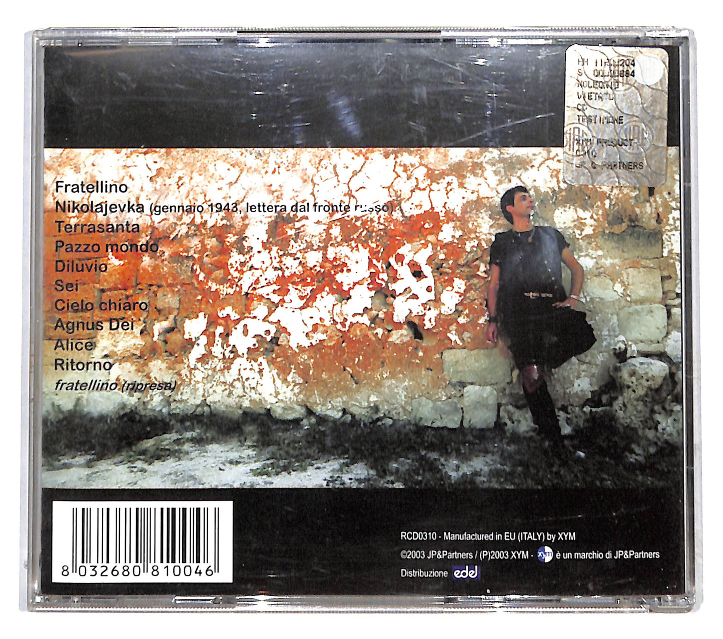 EBOND Massimo Priviero - Testimone CD CB041946