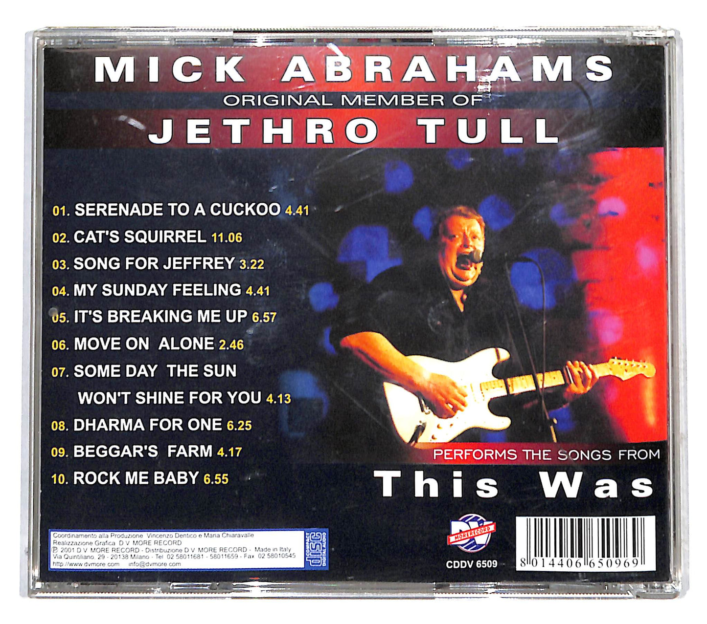 EBOND Mick Abrahams - Performs The Songs From This Was CD CB041947