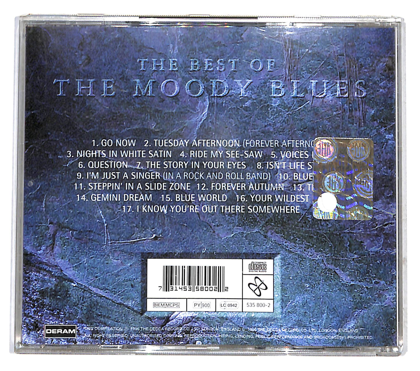 EBOND The Moody Blues - The Best Of The Moody Blues CD CB041950