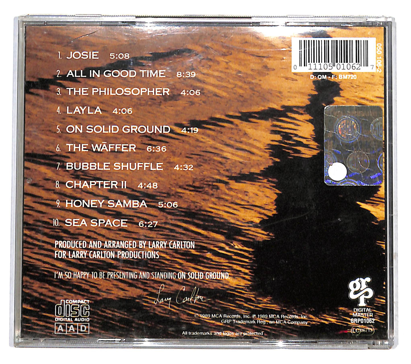 EBOND Larry Carlton - On Solid Ground CD CB041956