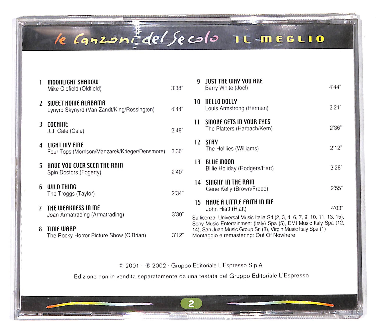 EBOND Various - Le Canzoni Del Secolo (Il Meglio) CD CB042214
