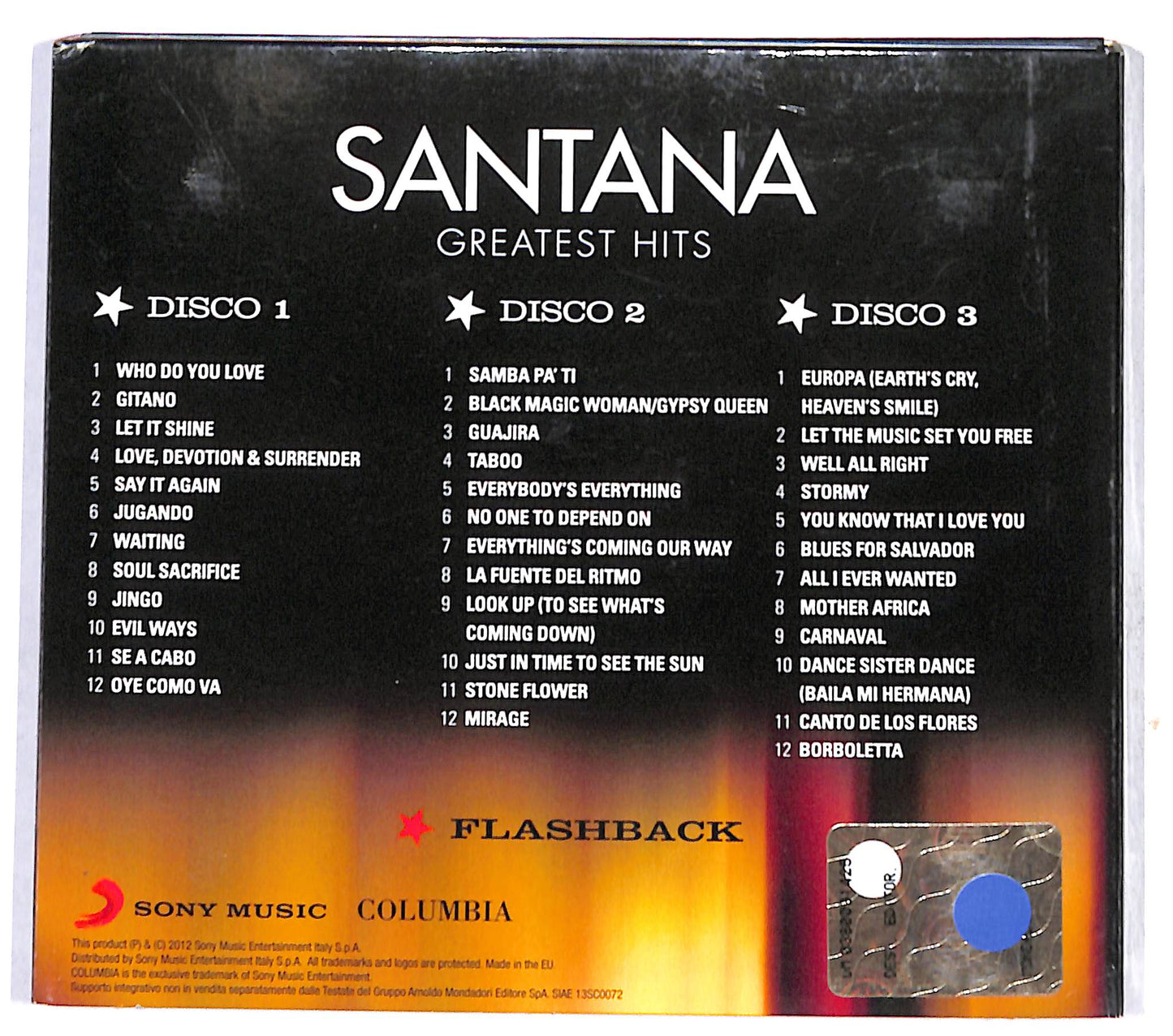 EBOND Santana - Greatest Hits DIGIPACK CD CB042607