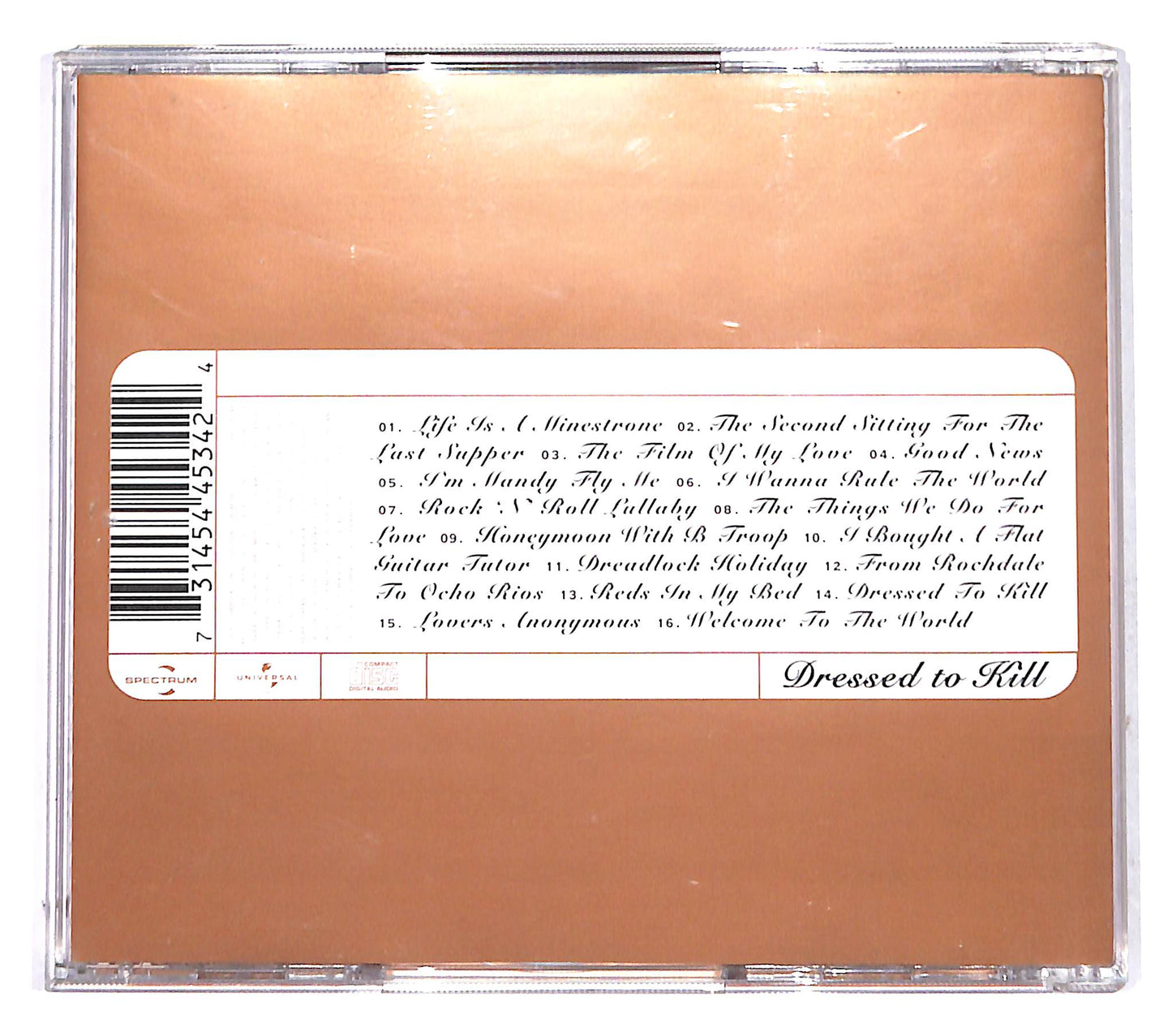 EBOND 10cc - Dressed To Kill CD CB042615