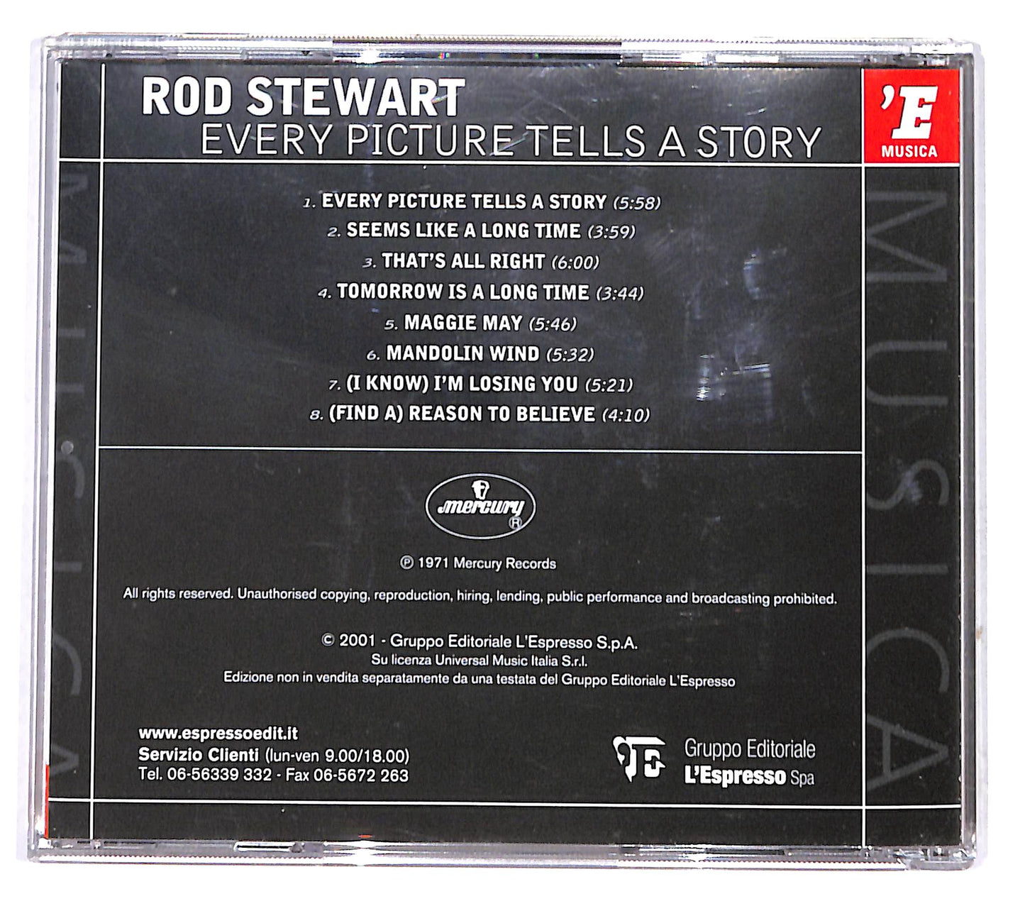EBOND Rod Stewart - Every Picture Tells A Story EDITORIALE CD CB042618