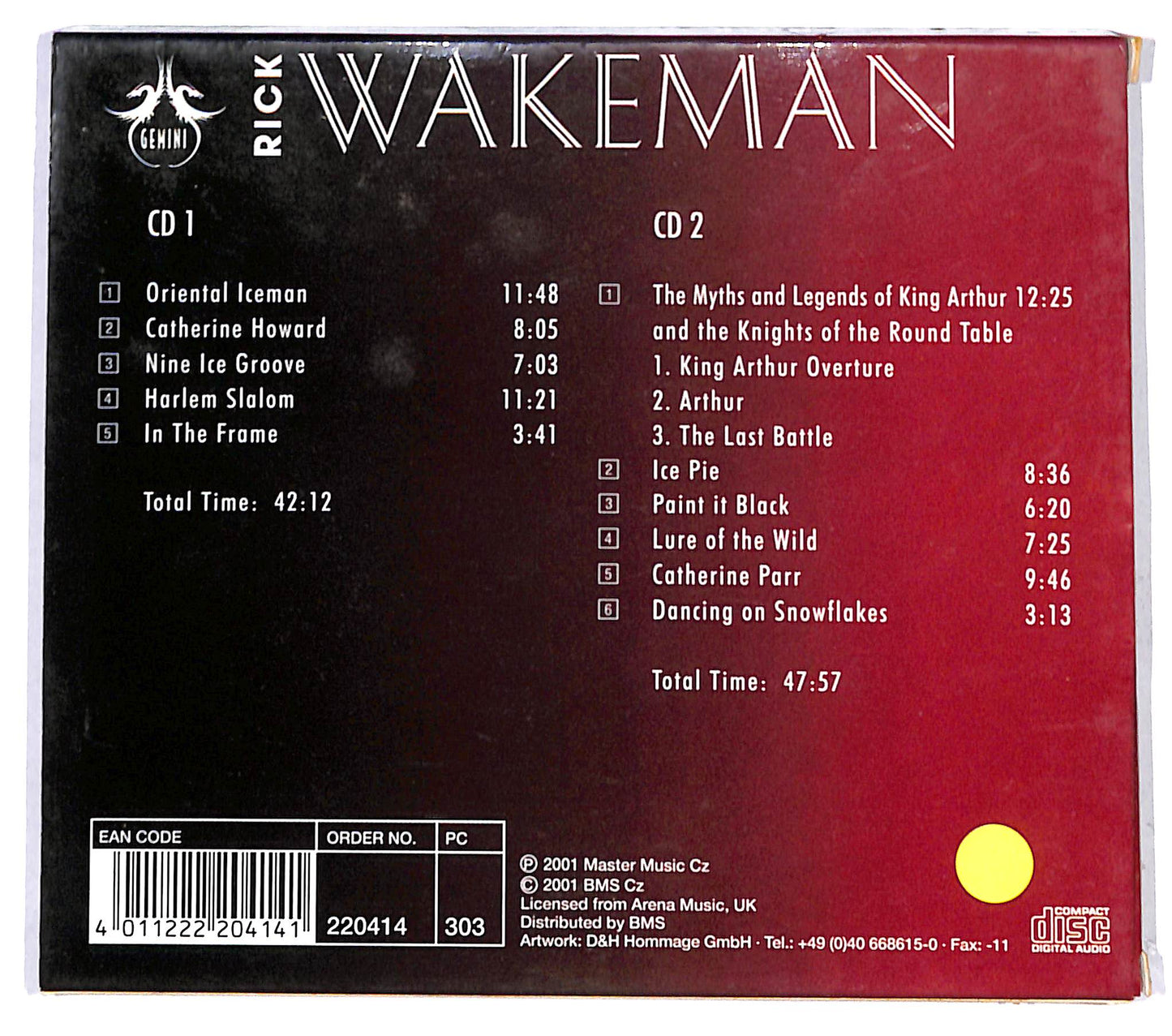 EBOND Rick Wakeman - My Inspiration CD CB042625