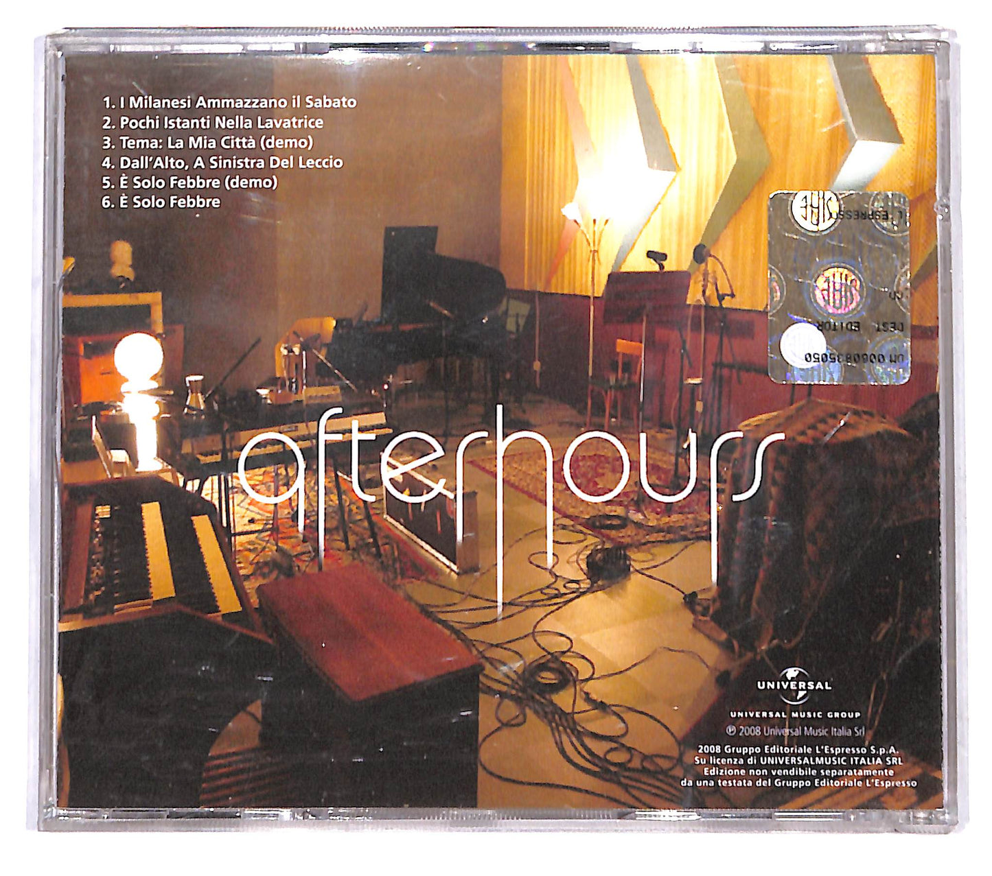 EBOND Afterhours - Le Sessioni Ricreative CD CB042639