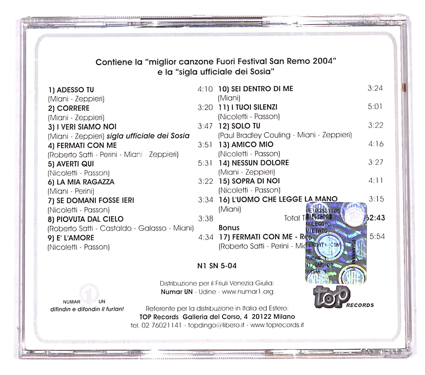 EBOND Stefano Nardini - Fermati con me CD CB042640