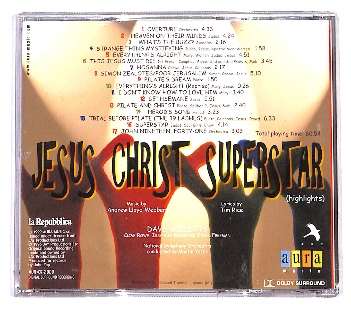 EBOND Webber And Tim Rice - Jesus Christ Superstar (Highlights) CD CB042642