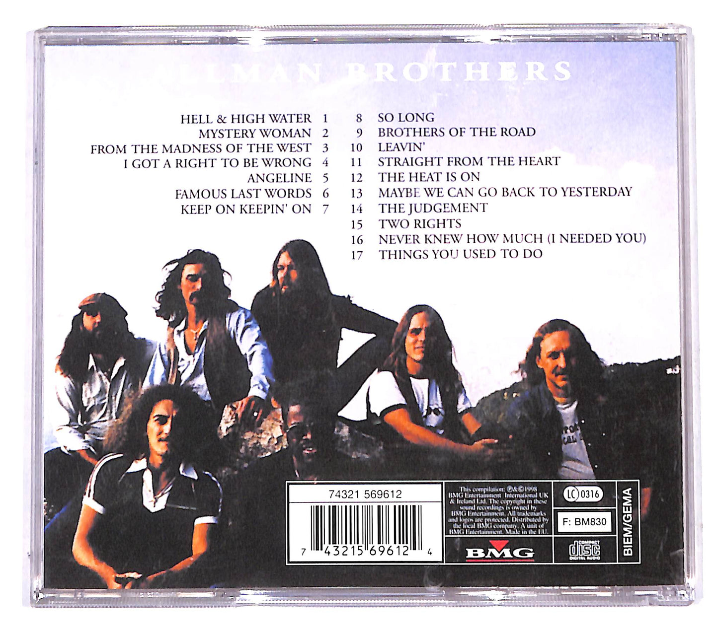 EBOND Allman Brothers - Madness Of The West CD CB042643