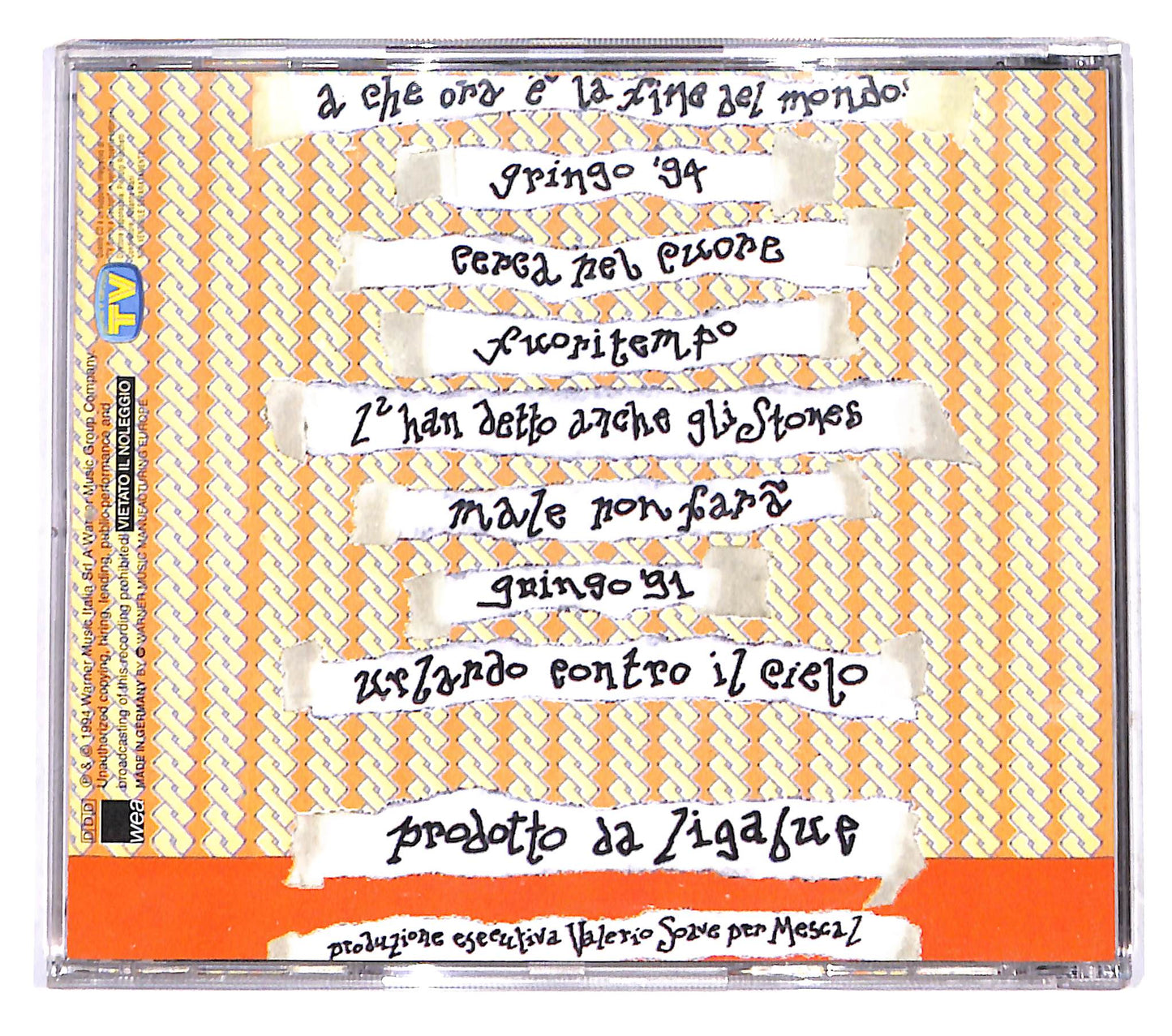 EBOND Ligabue - A Che Ora E La Fine Del Mondo? EDITORIALE CD CB042648