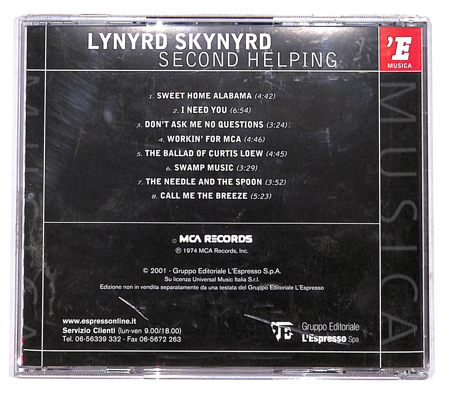 EBOND Lynyrd Skynyrd - Second Helping EDITORIALE CD CB042650