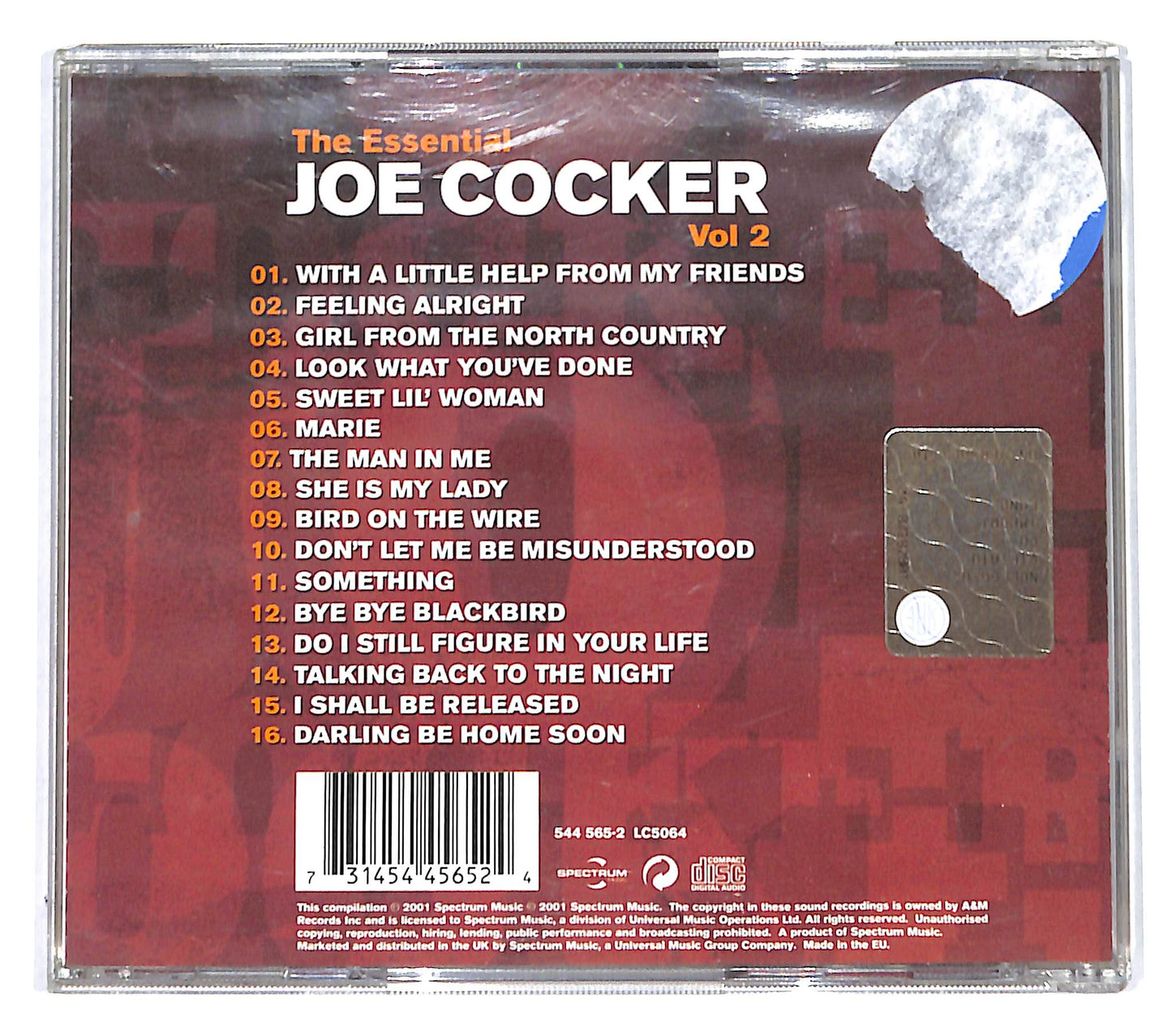 EBOND Joe Cocker - The Essential Joe Cocker Vol 2 CD CB043208