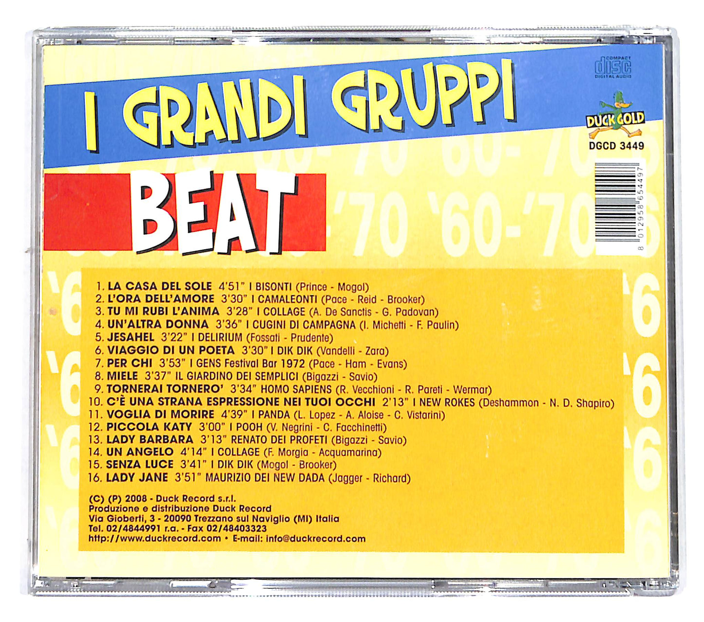 EBOND Various - I Grandi Gruppi - Beat CD CB043216