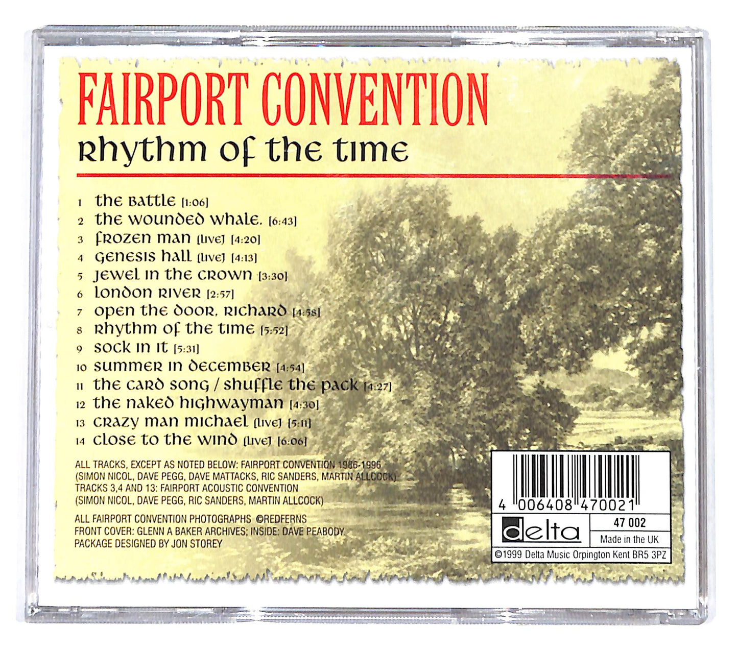 EBOND Fairport Convention - Rhythm Of The Time CD CB043218