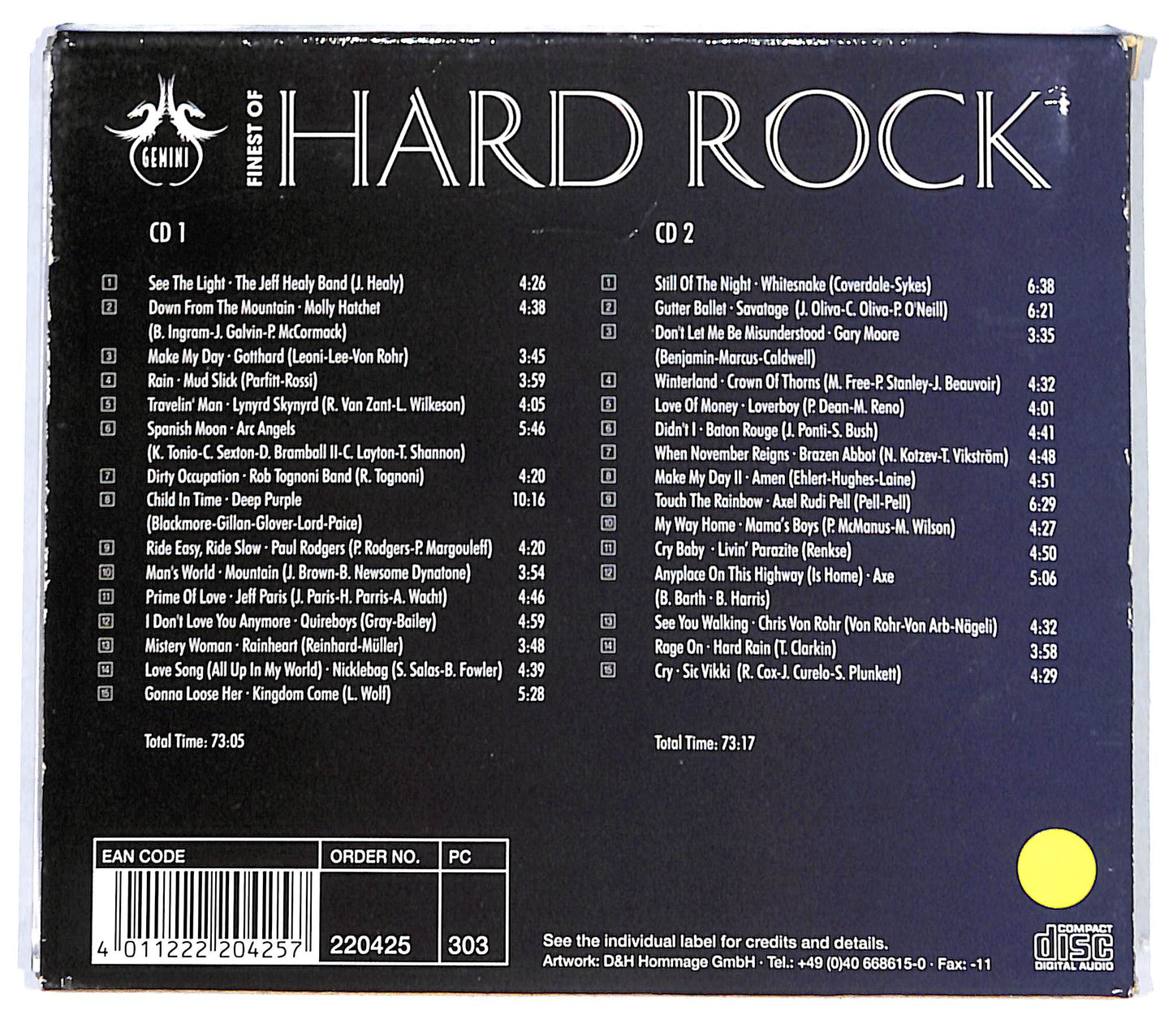 EBOND Various - Finest Of Hard Rock - Rock Thunder CD CB043222