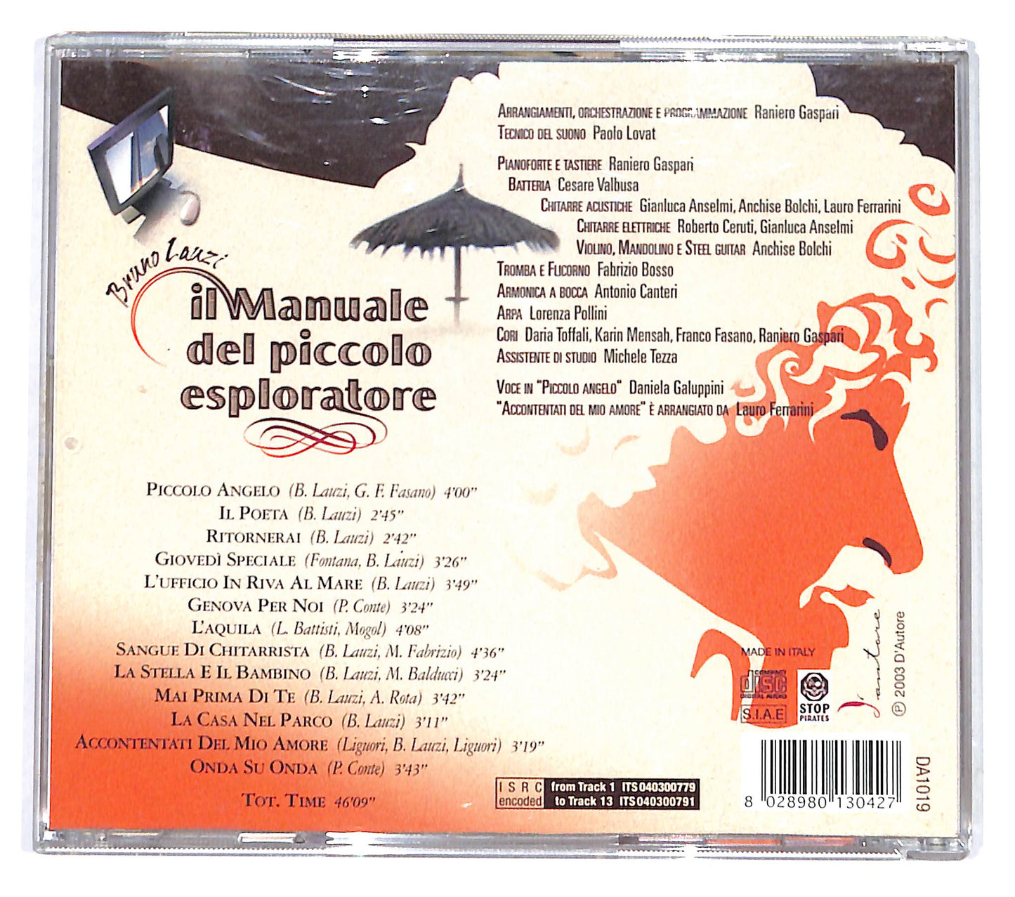 EBOND Bruno Lauzi - Il Manuale Del Piccolo Esploratore CD CB043229