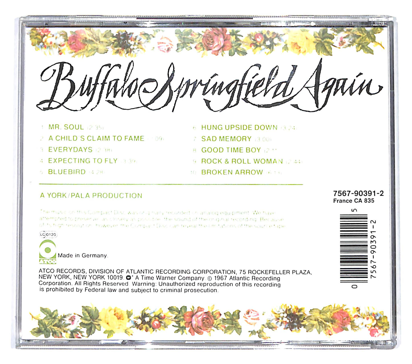 EBOND Buffalo Springfield - Buffalo Springfield Again CD CB043241