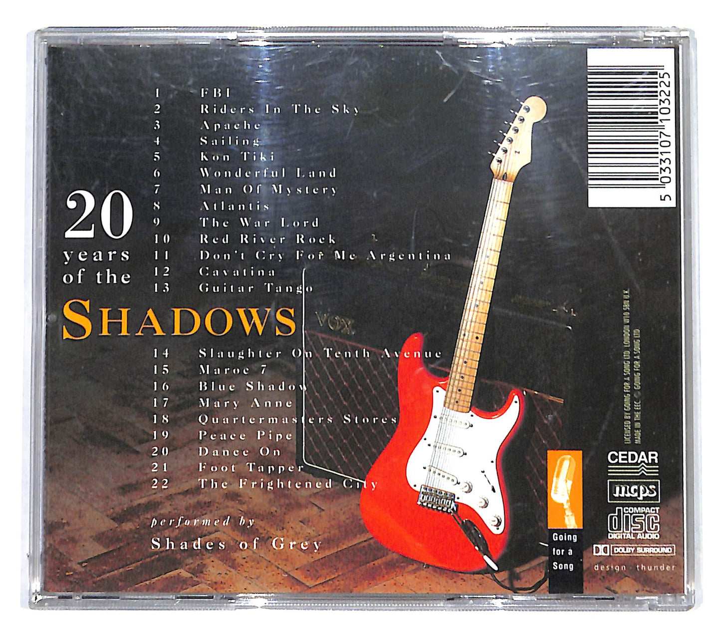 EBOND Shades Of Grey - 20 Years Of The Shadows CD CB043252